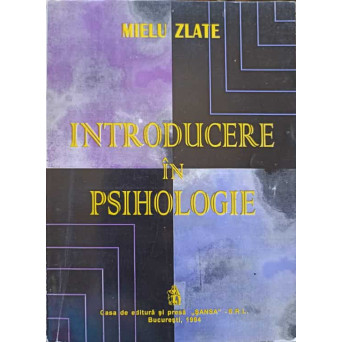 INTRODUCERE IN PSIHOLOGIE