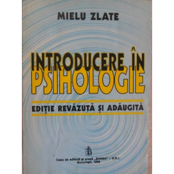 INTRODUCERE IN PSIHOLOGIE