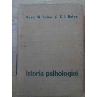 ISTORIA PSIHOLOGIEI