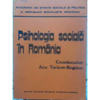 PSIHOLOGIA SOCIALA IN ROMANIA