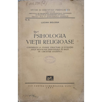 PSIHOLOGIA VIETII RELIGIOASE