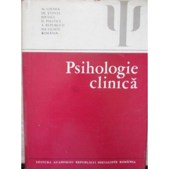 PSIHOLOGIE CLINICA
