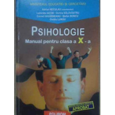 PSIHOLOGIE MANUAL PENTRU CLASA A X-A