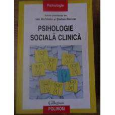 PSIHOLOGIE SOCIALA CLINICA