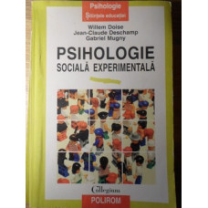 PSIHOLOGIE SOCIALA EXPERIMENTALA