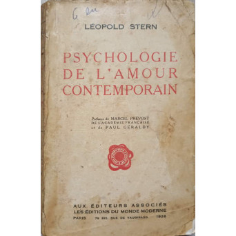 PSYCHOLOGIE DE L'AMOUR CONTEMPORAIN