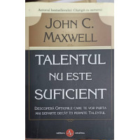 TALENTUL NU ESTE SUFICIENT TALENTUL NU ESTE SUFICIENT