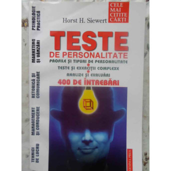 TESTE DE PERSONALITATE