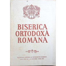 BISERICA ORTODOXA ROMANA. BULETINUL OFICIAL AL PATRIARHIEI ROMANE NR.1-6 IANUARIE-IUNIE 2002