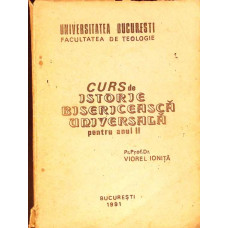 CURS DE ISTORIE BISERICEASCA UNIVERSALA PENTRU ANUL II