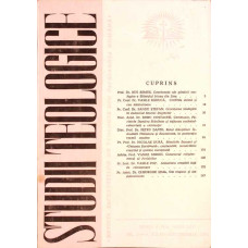 STUDII TEOLOGICE NR. 3-4 IULIE-DECEMBRIE 2001
