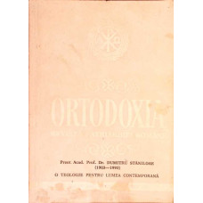 BISERICA ORTODOXA ROMANA. BULETIN OFICIAL AL PATRIARHIEI ROMANE, ANUL XL NR.3-4 IULIE-DECEMBRIE 1993
