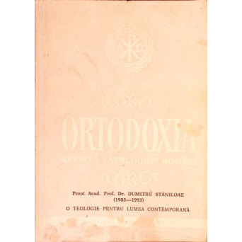 BISERICA ORTODOXA ROMANA. BULETIN OFICIAL AL PATRIARHIEI ROMANE, ANUL XL NR.3-4 IULIE-DECEMBRIE 1993