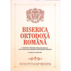 BISERICA ORTODOXA ROMANA, BULETIN OFICIAL AL PATRIARHIEI ROMANE, ANUL CXXVI NR.1-2 IANUARIE-FEBRUARIE 2008