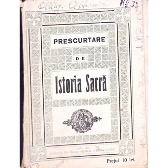 PRESCURTARE DE ISTORIA SACRA