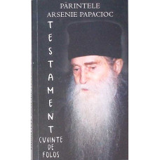 TESTAMENT. CUVINTE DE FOLOS