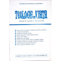 TEOLOGIE SI VIATA, REVISTA DE GANDIRE SI SPIRITUALITATE CRESTINA NR. 8-10 AUGUST-OCTOMBIRE 1992 TEOLOGIE SI VIATA, REVISTA DE GANDIRE SI SPIRITUALITATE CRESTINA NR. 8-10 AUGUST-OCTOMBIRE 1992