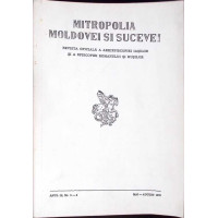 MITROPOLIA MOLDOVEI SI SUCEVEI. REVISTA OFICIALA A ARHIEPISCOPIEI IASILOR SI A EPISCOPIEI ROMANULUI SI HUSILOR, ANUL LI, NR.5-8 MAI-AUGUST 1975