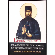 SFANTUL EFREM CEL NOU: IZBAVITORUL CELOR CUPRINSI DE INTRISTARE ORI DEPRESIE