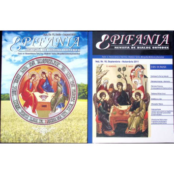 EPIFANIA, REVISTA DE DIALOG ORTODOX: SEPTEMBRIE-NOIEMBRIE 2011, IUNIE-AUGUST 2011 (2 REVISTE)
