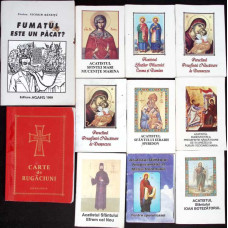 LOT 11 CARTICELE RELIGIOASE: FUMATUL ESTE UN PACAT?, ACATISTE, CARTE DE RUGACIUNI