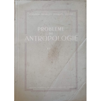 PROBLEME DE ANTROPOLOGIE VOL.3