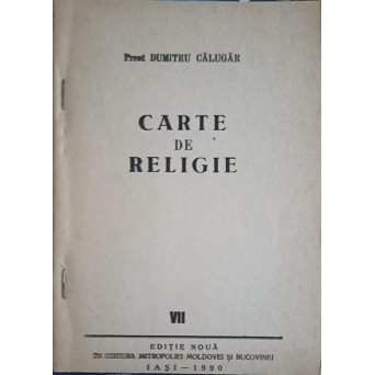 CARTE DE RELIGIE