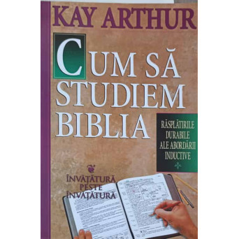 CUM SA STUDIEM BIBLIA