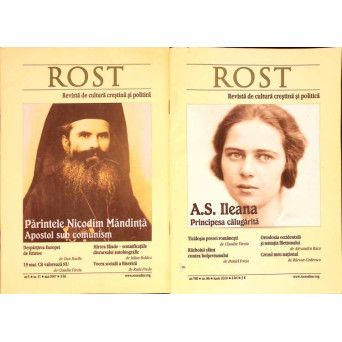 ROST. 2 REVISTE DE CULTURA CRESTINA SI POLITICAVMAI 2007 / IUNIE 2010