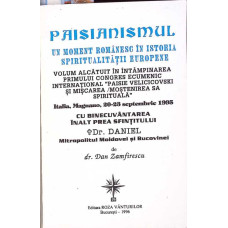PAISIANISMUL - UN MOMENT ROMANESC IN ISTORIA SPIRITUALITATII EUROPENE