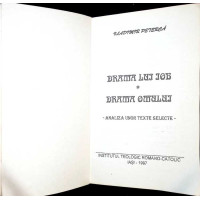DRAMA LUI IOB. DRAMA OMULUI. ANALIZA UNOR TEXTE SELECTE