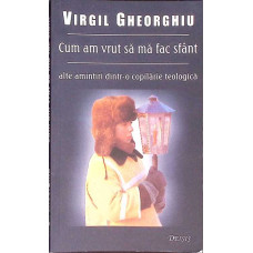 CUM AM VRUT SA MA FAC SFANT