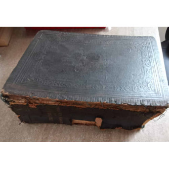 BIBLIA SAU SFANTA SCRIPTURA A VECHIULUI SI NOULUI TESTAMENT CU TRIMITERI (PERIOADA INTERBELICA)
