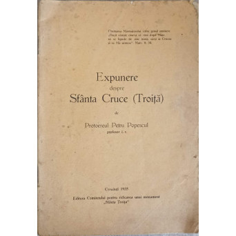 EXPUNERE DESPRE SFANTA CRUCE (TROITA)