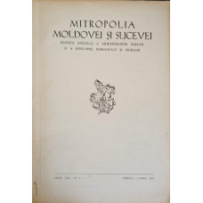 MITROPOLIA MOLDOVEI SI SUCEVEI. REVISTA OFICIALA A ARHIEPISCOPIEI ROMANULUI SI HUSILOR. ANUL LIX, NR.4-6, APRILIE-IUNIE 1983