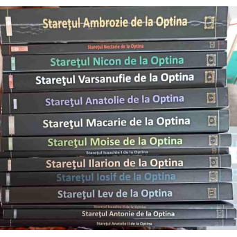 LOT 14 CARTI COLECTIA CUVIOSI STARETI DE LA OPTINA