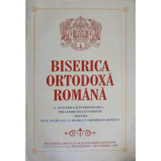 BISERICA ORTODOXA ROMANA, ALEGEREA SIN INTRONIZAREA PREAFERICITULUI PARINTE DANIEL
