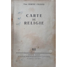 CARTE DE RELIGIE III