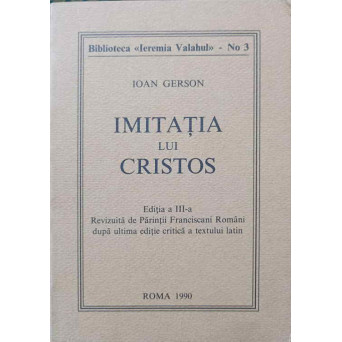 IMITATIA LUI CRISTOS