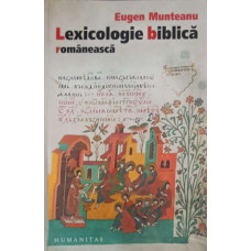 LEXICOLOGIE BIBLICA ROMANEASCA