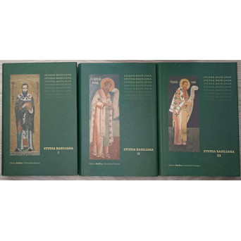 STUDIA BASILIANA VOL.1-3 SFANTUL VASILE CEL MARE, INCHINARE LA 1630 DE ANI