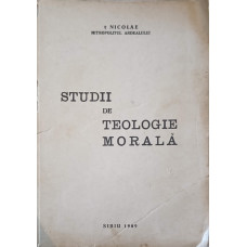 STUDII DE TEOLOGIE MORALA