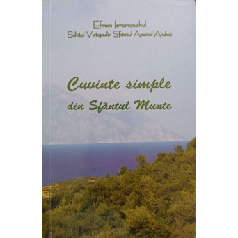 CUVINTE SIMPLE DIN SFANTUL MUNTE