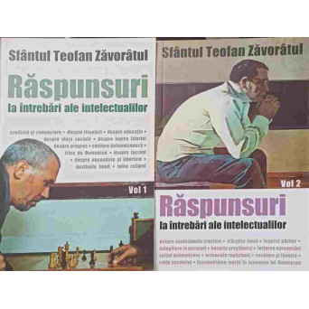 RASPUNSURI LA INTREBARI ALE INTELECTUALILOR VOL.1-2