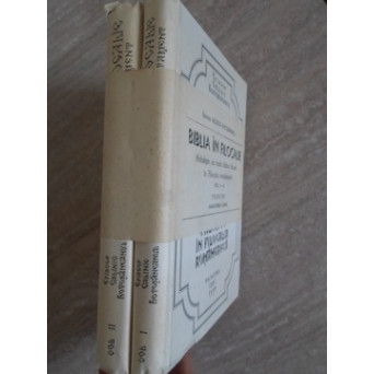 BIBLIA IN FILOCALIE VOL.1-2 ANTOLOGIE DE TEXTE BIBLICE TALCUITE IN FILOCALIA ROMANEASCA
