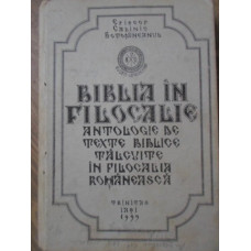 BIBLIA IN FILOCALIE VOL.2 ANTOLOGIE DE TEXTE BIBLICE TALCUITE IN FILOCALIA ROMANEASCA