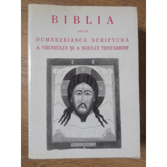 BIBLIA ADICA DUMNEZEIASCA SCRIPTURA A VECHIULUI SI NOULUI TESTAMENT