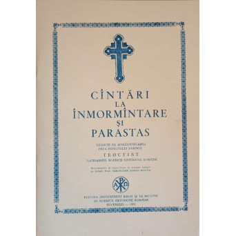 CANTARI LA INMORMANTARI SI PARASTASE