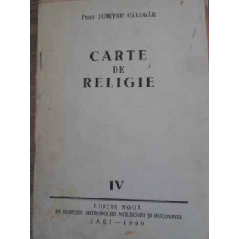 CARTE DE RELIGIE