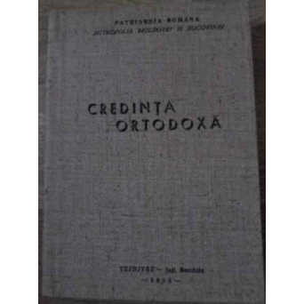 CREDINTA ORTODOXA